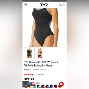 TYR Durafast Elite Women's Trinityfit Swimsuit - Hexa